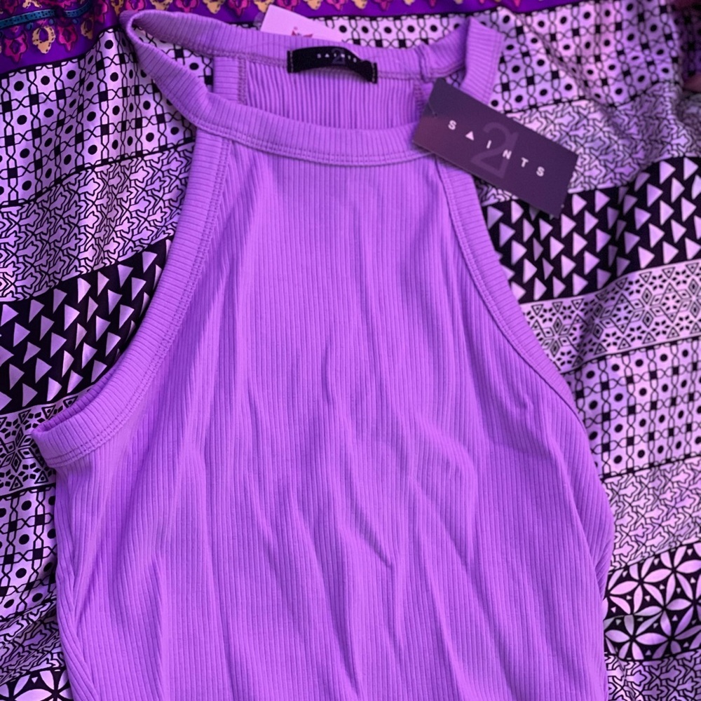 A lavender Top